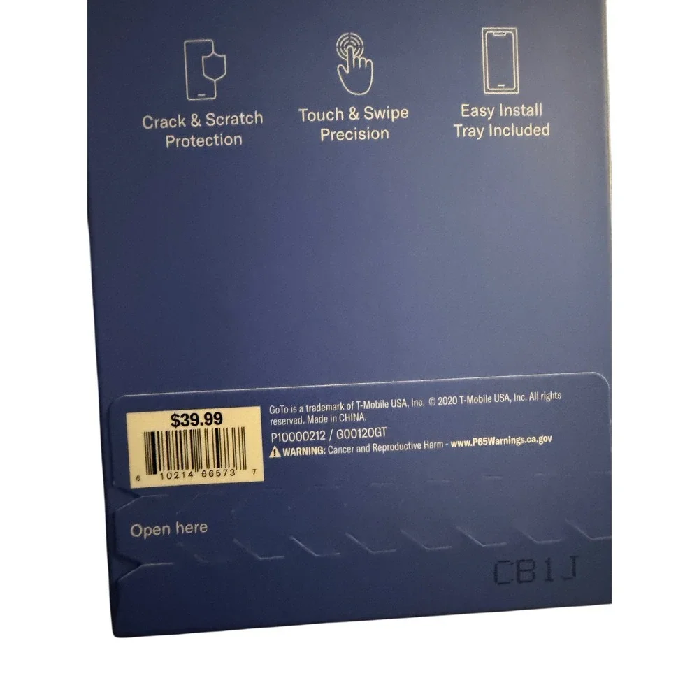 GoTo Samsung Galaxy Note20 5G‎ Tempered Glass Screen Protector P10000212 New